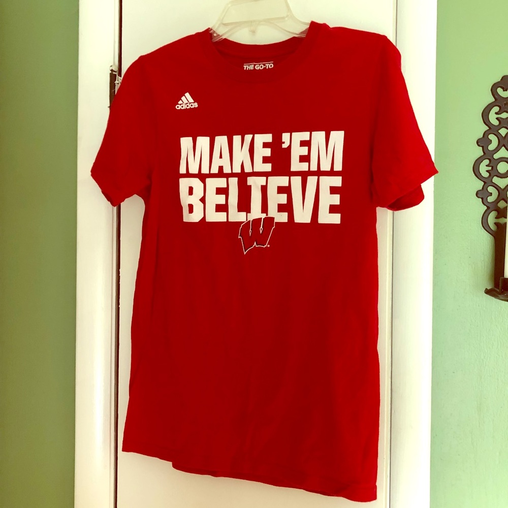 Adidas Wisconsin Badgers Basketball Shirt
